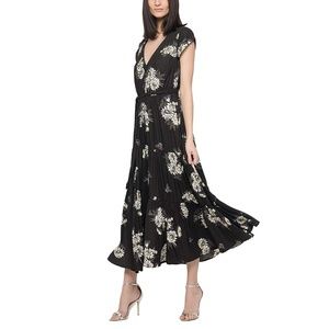 Free People Black Floral Maxi Dress
